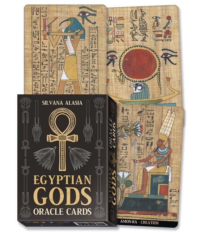 Lo Scarabeo Silvana Alasia - Egyptian Gods Oracle Cards