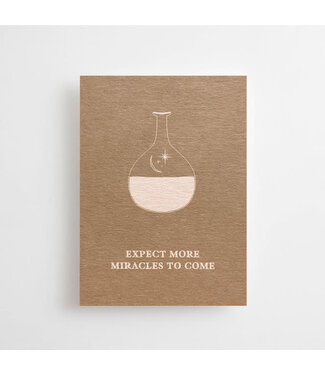 Anna Cosma Anna Cosma - Expect More Miracles to Come - Mini Postcard