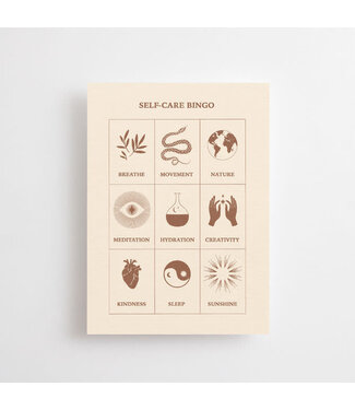 Anna Cosma Anna Cosma - Self-care Bingo - Postcard