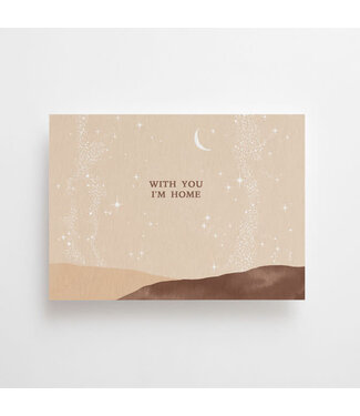 Anna Cosma Anna Cosma - With You I'm Home - Postcard