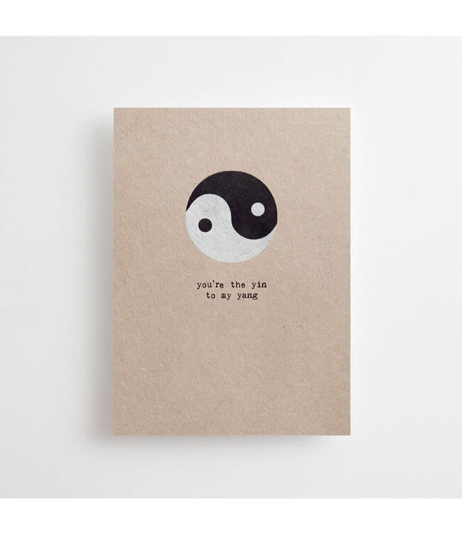 Anna Cosma Anna Cosma - You're the Yin to my Yang - Postcard