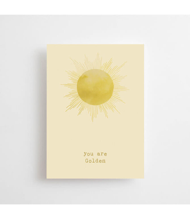 Anna Cosma Anna Cosma - You Are Golden - Postcard