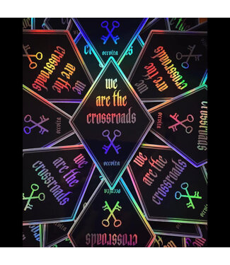 Occvlta Occvlta - We Are The Crossroads - Holographic Sticker