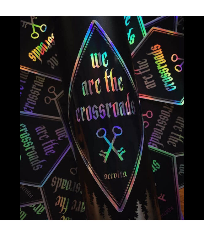 Occvlta Occvlta - We Are The Crossroads - Holographic Sticker