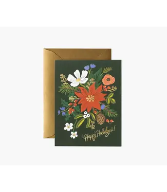 Rifle Paper Rifle Paper Co. - Holiday Bouquet - Greeting Card