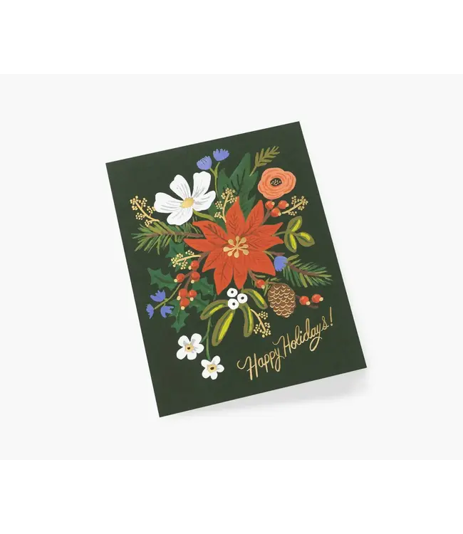 Rifle Paper Rifle Paper Co. - Holiday Bouquet - Greeting Card