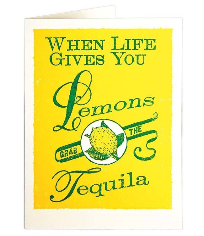 Archivist Gallery Archivist Gallery - Lemons and Tequila - Greeting Card
