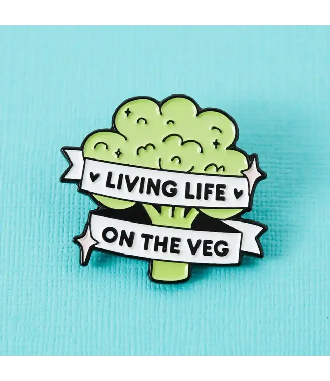 Punky Pins Punky Pins - Living Life On The Veg - Enamel Pin
