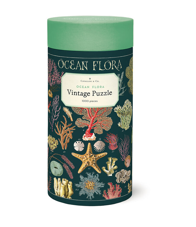 Cavallini Papers & Co - Ocean Flora - 1000 Piece Puzzle