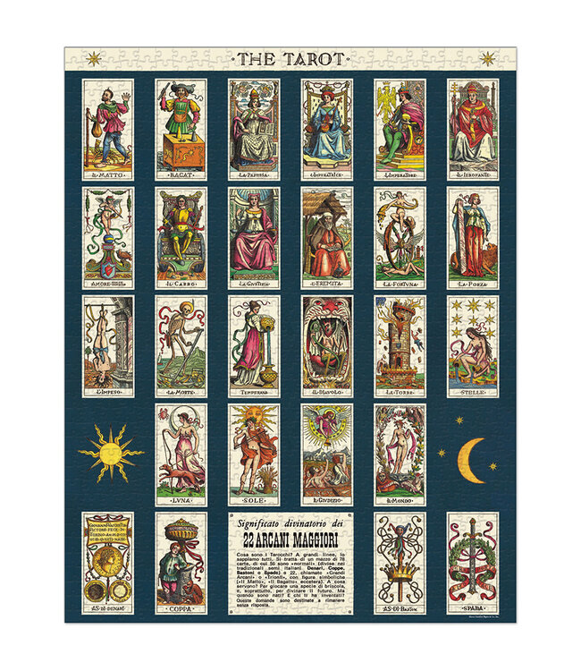 Cavallini Papers & Co - Tarot - 1000 Piece Puzzle