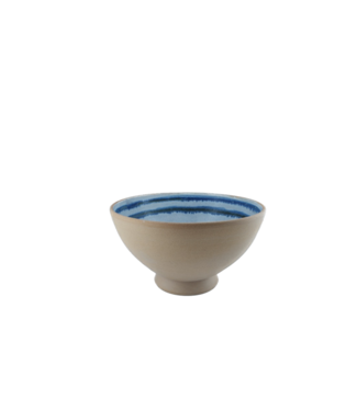 Palmira Ceramica Palmira Cerámica - Bowl -  Mediterráneo (White w Blue)