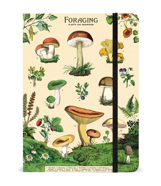 Cavallini Papers & Co - Cuaderno grande con cierre elástico - Foraging