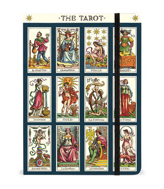 Cavallini Papers & Co - Cuaderno grande con cierre elástico - Tarot