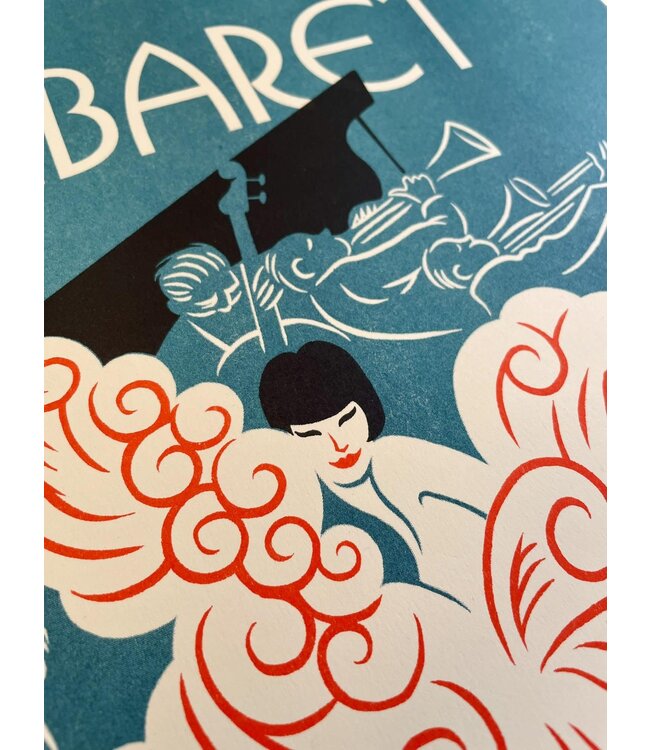 El Marquès - Barcelona Cabaret - A3 Risograph