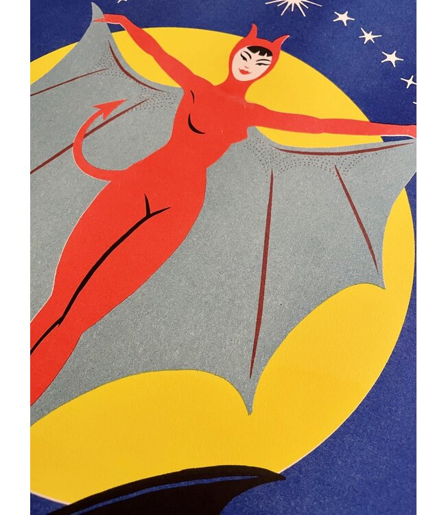 El Marquès - Night Visitor - A3 Risograph