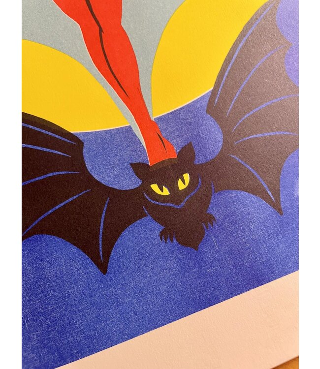 El Marquès - Night Visitor - A3 Risografía