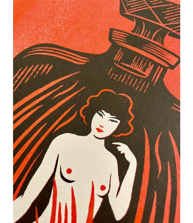 El Marques - La Jeune Vampire - Risograph