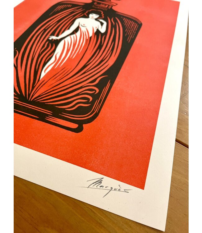 El Marques - La Jeune Vampire - Risograph