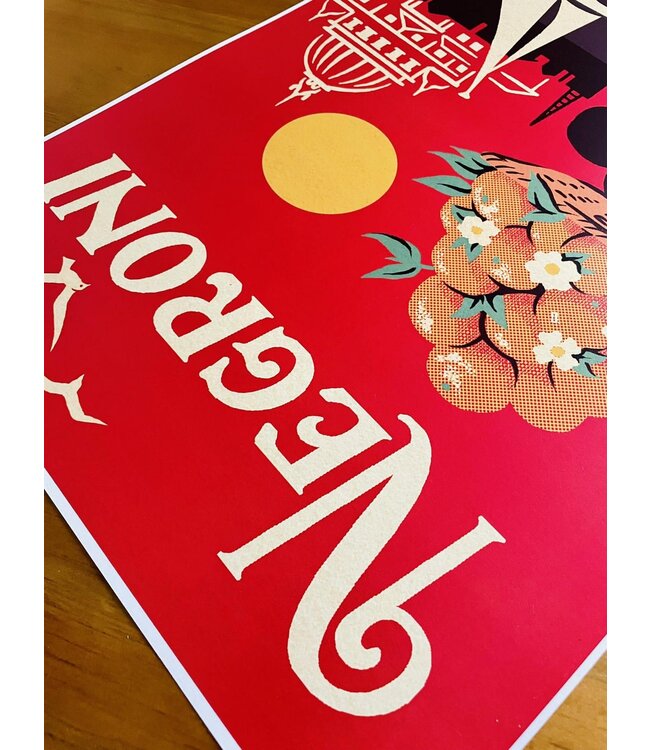 El Marques - El Puerto Negroni Digital Print