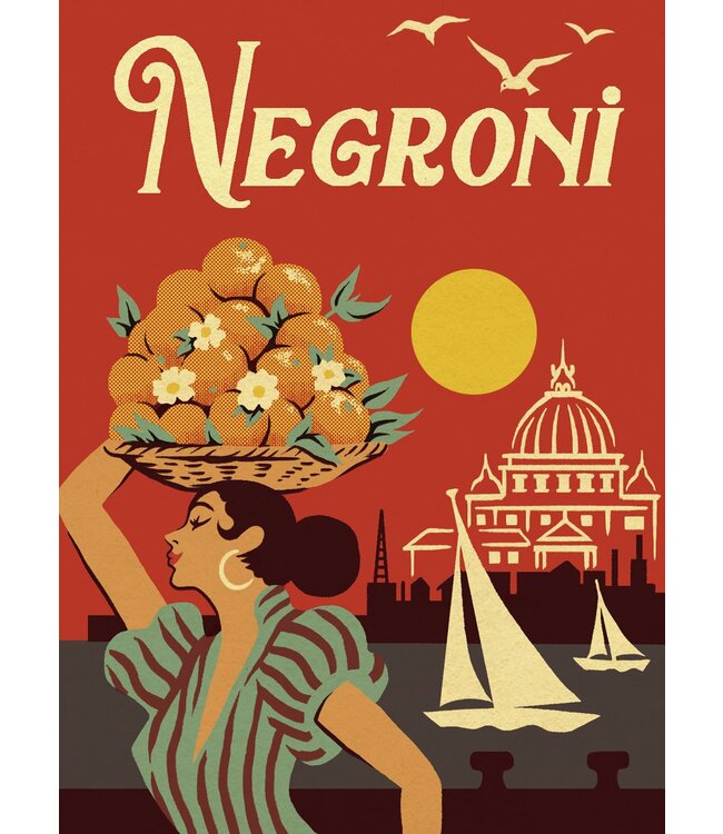 El Marques - El Puerto Negroni Digital Print