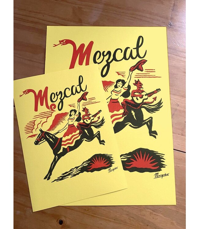 El Marques - Mezcal Print Digital