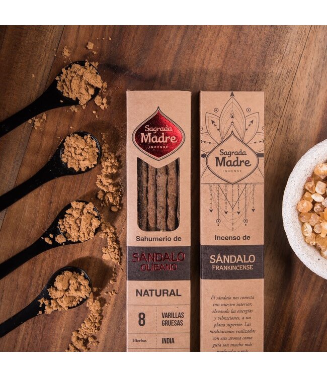 Sagrada Madre Sagrada Madre - Incienso Natural Olbano y Sándalo