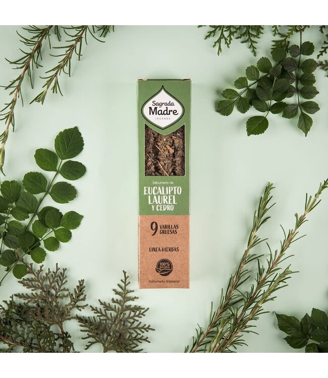 Sagrada Madre Sagrada Madre - Eucalipto, laurel y Cedro - Incienso