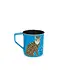 Helio Ferretti Helio Ferretti - Cat Mugs - Hand Painted - Blue