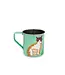 Helio Ferretti Helio Ferretti - Tazas de Gato - Pintadas a mano - Verde