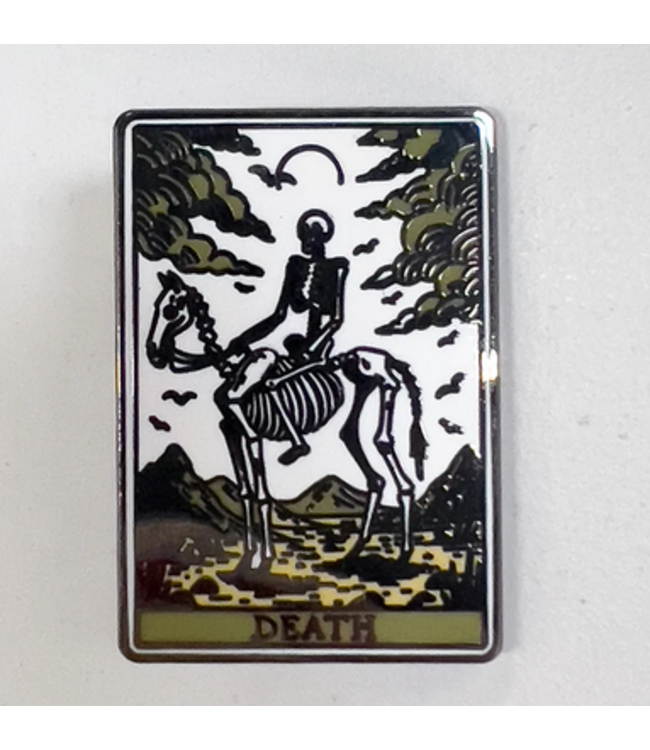 Strike Gently Strike Gently - Death Tarot Card - Pin