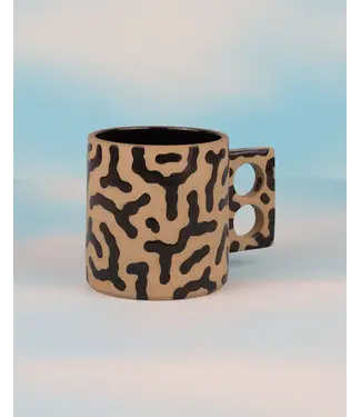 Minx Factory Minx Factory - Toffee Patterned Stoneware Mug