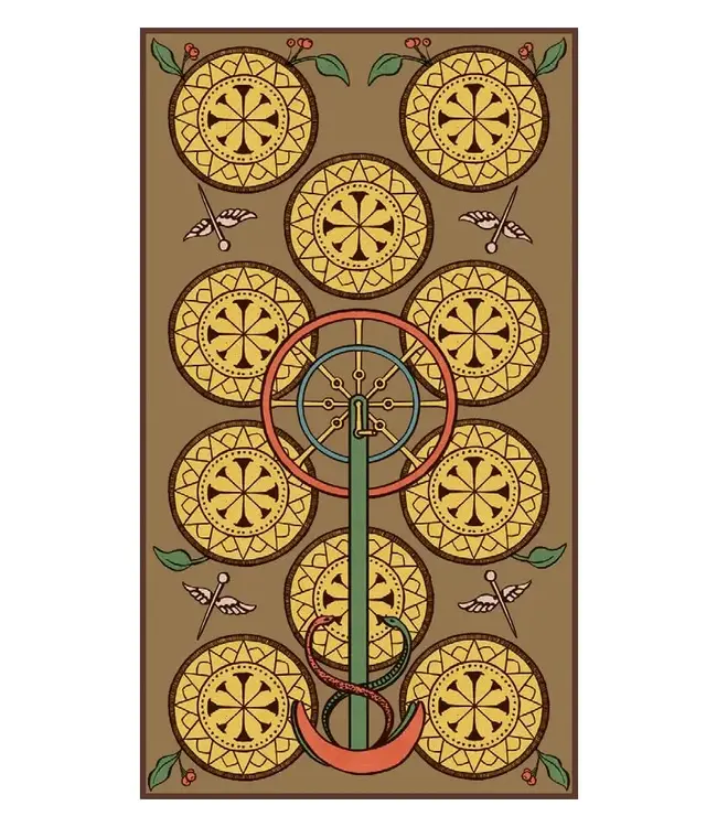 Lo Scarabeo Symbolic Tarot of Wirth Mini Pocket Size Cards