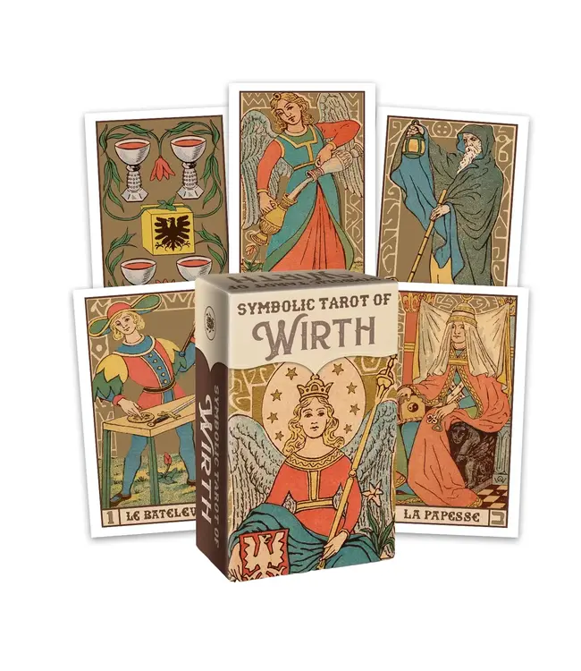 Lo Scarabeo Symbolic Tarot of Wirth Mini Pocket Size Cards