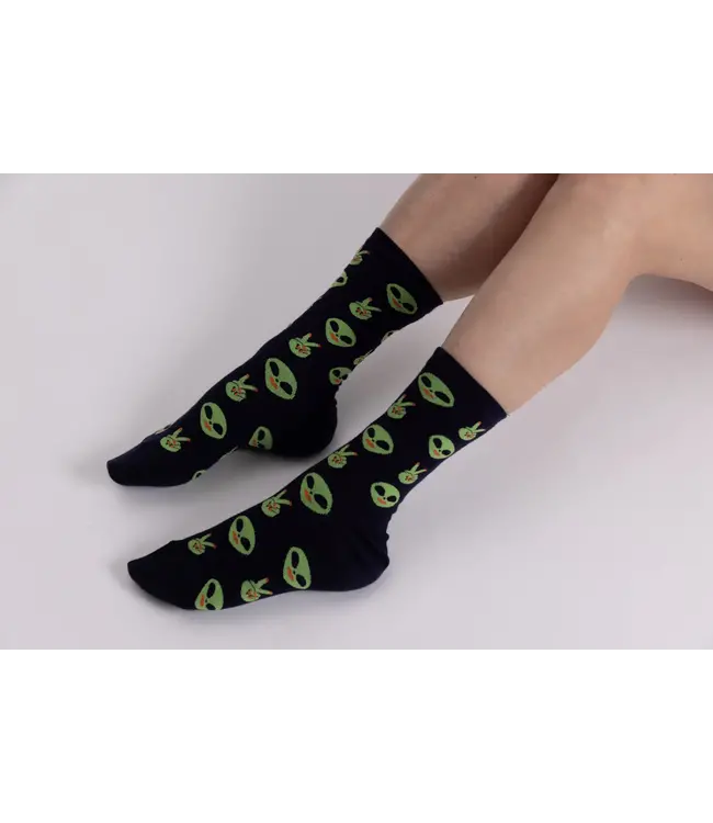 Yellow Owl Workshop Copy of Yellow Owl Workshop - Lucky Cat & Clover  - Women's Crew Socks