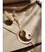 Anna Cosma Anna Cosma - Yin Yang, Sun and Moon Golden Foil - Sticker