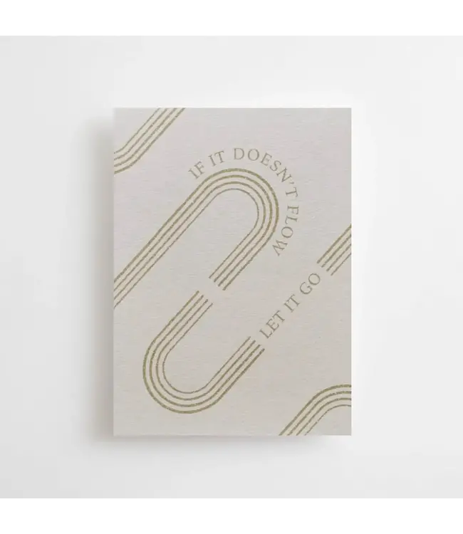 Anna Cosma Anna Cosma - If it Doesn't Flow Let it Go - Postcard