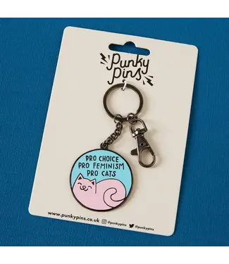 Punky Pins Punky Pins - Pro Cats Enamel Keyring