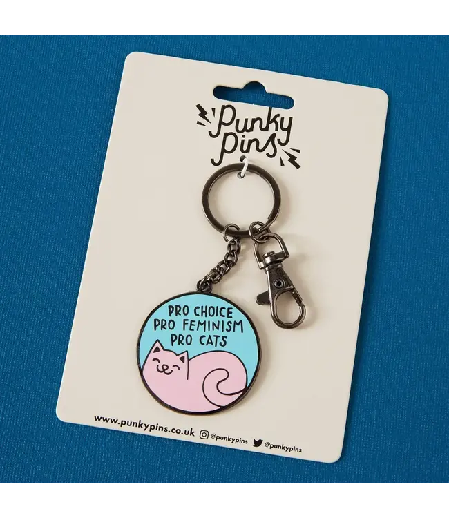 Punky Pins Punky Pins - Pro Cats Enamel Keyring