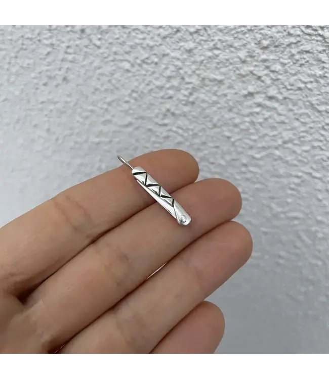 Lima Joyería Navaja Con Textura