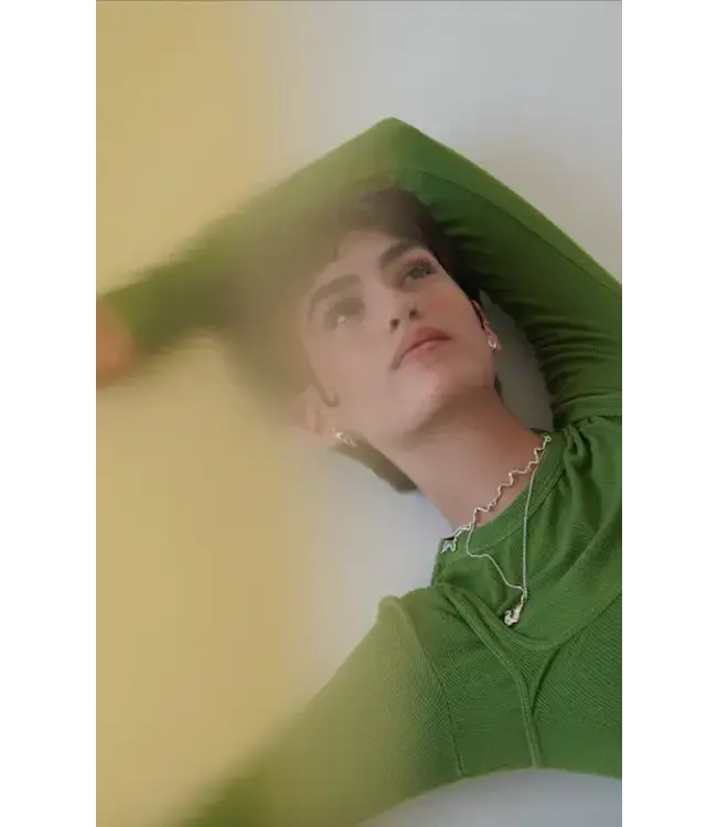 Naida C. Castel - Lave Pendant Necklace -  Plata