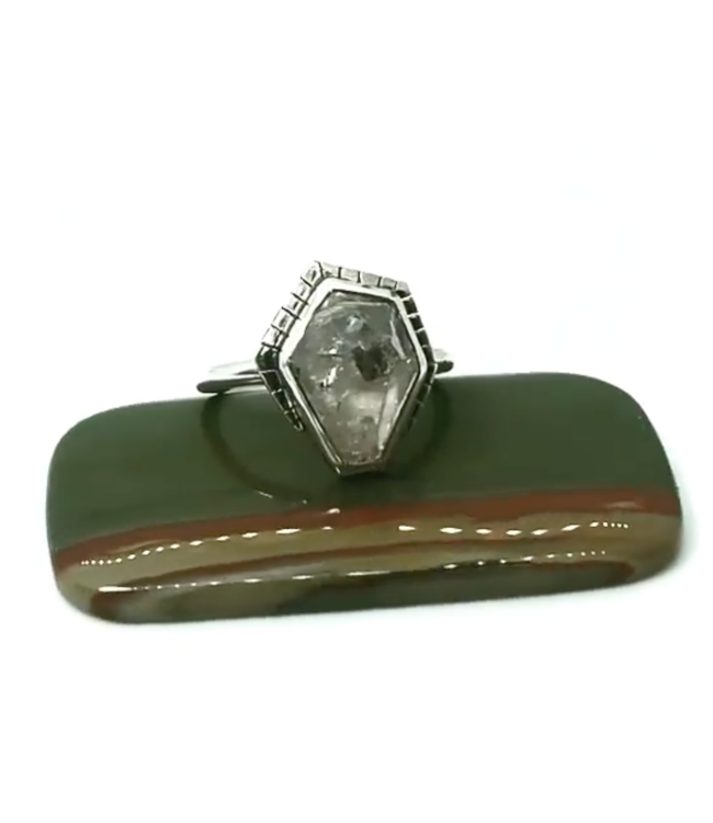 Ashes to Apple Ashes To Apple - Herkimer Diamond Ring