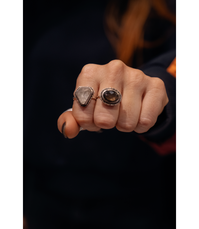 Ashes to Apple Ashes To Apple - Herkimer Diamond Ring