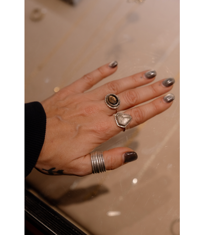 Ashes to Apple Ashes To Apple - Smokey Quartz Ring