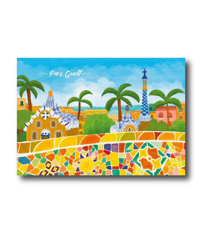 Anouk Anouk - Park Güell - Postcard