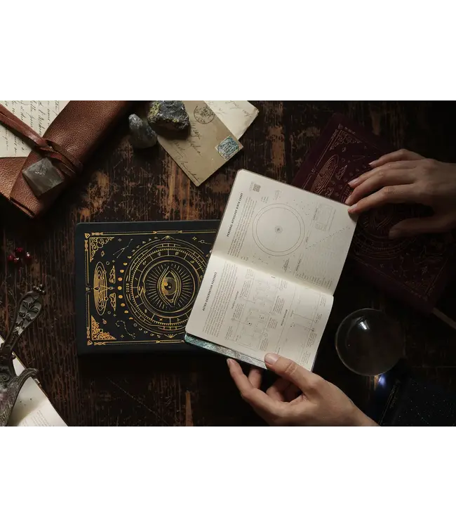 Magic of I Magic of I - 2025 Astrological Pocket Planner - (GMT+2)  Black