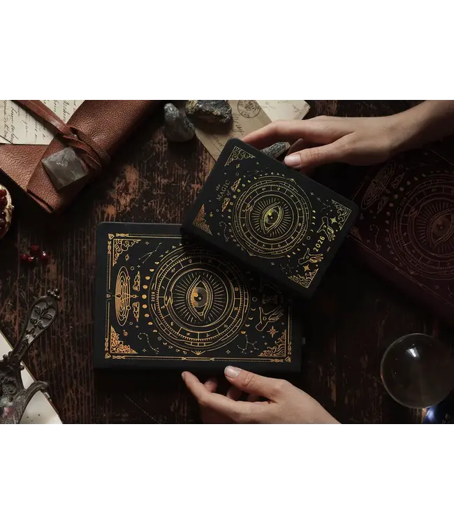 Magic of I Magic of I - 2026 Astrological Pocket Planner - (GMT+2)  Black