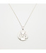 Xtellar - Xacred Heart Astronaut  - Necklace - SIlver