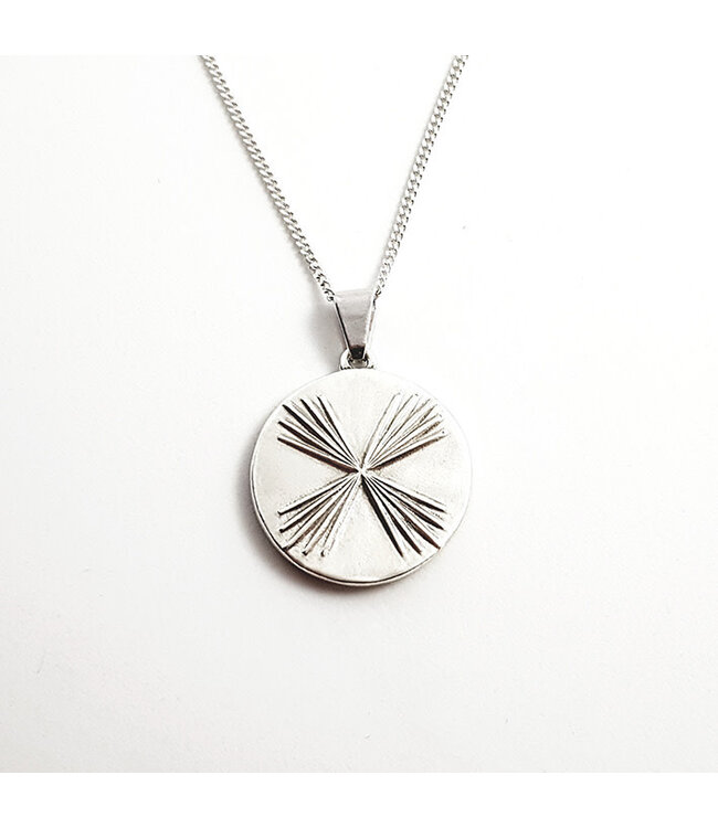 Xtellar - Xacred Heart Astronaut  - Necklace - SIlver