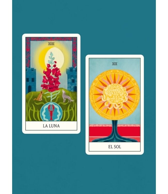 Librero Nina Pace y Diana McMahon Collins - Tarot Floral