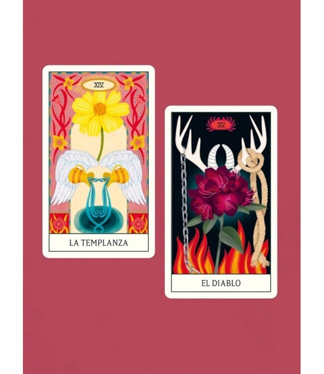 Librero Nina Pace y Diana McMahon Collins - Tarot Floral